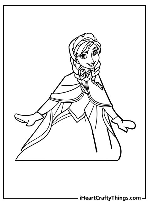 Anna Coloring Shee