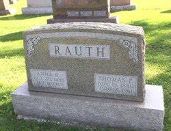 Anna Elizabeth Rauth (1886-1953) - Find a Grave Memorial