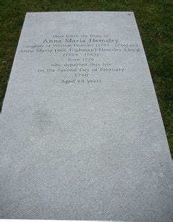 Anna Maria Hemsley Emory (1787-1864) - Find a Grave Memorial