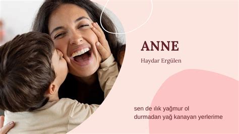 Anne (Haydar ERGÜLEN)#haydarergülen #anneşiiri YouTube. 