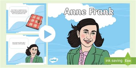 Anne frank powerpoint template