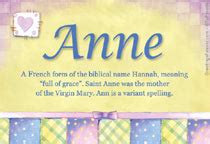 Anne name meaning