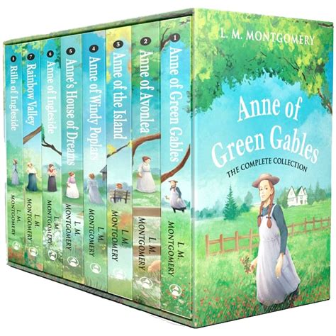 Anne of Green Gables The Complete Collection 8 Books Box Set. 