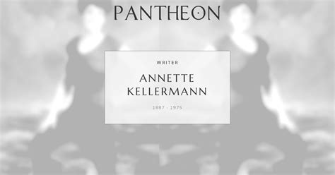 Annette kellermann biography