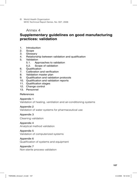 Annex 4 supplementary guidelines on good manufacturing. - Polaris 3900 pool cleaner owners manual.