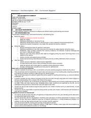 Annexure 1 Job Description.pdf - Annexure 1 Job Description – EA ...