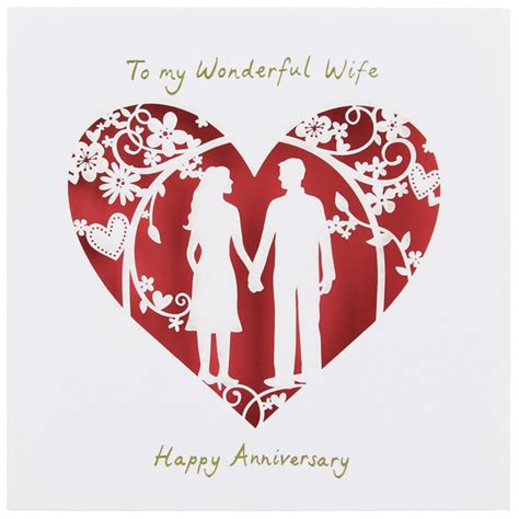 Anniversary Cards for Wife The Greetings Card Company