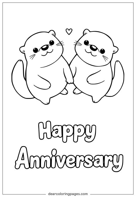 Anniversary Coloring