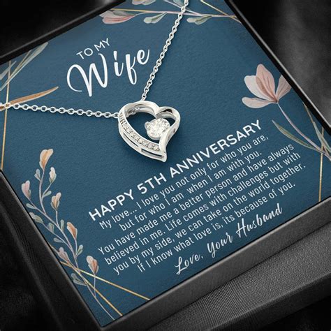 Anniversary Gift Ideas For Her 5 Years