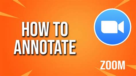Annotate on Zoom Screen Shares Zoom Tutorial for Beginners YouTube