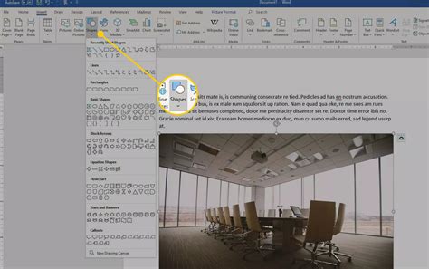 Annotating an Image in Microsoft Word