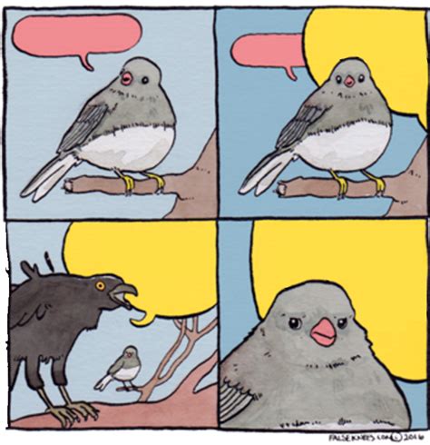 Annoying Bird Meme Template
