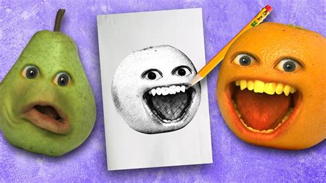 Annoying Orange Drawing