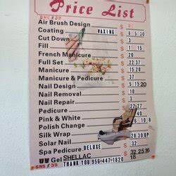 Anns Nails Prices