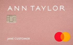 Ann Taylor Mastercard. Ann Taylor Credit Card. Annual Per