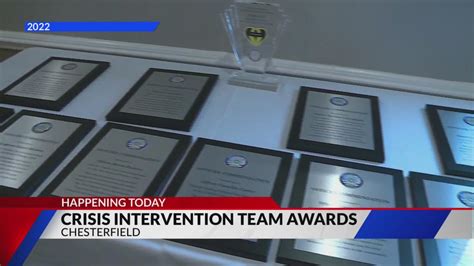 Annual 'Crisis Intervention Team' Awards taking place tonight
