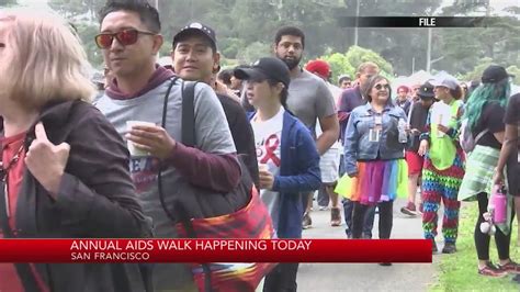 Annual AIDS Walk happening today in San Francisco
