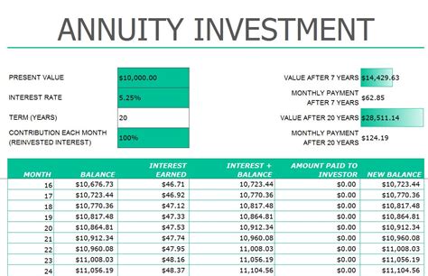 Annuity Calculator