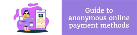 Anonymous payment reddit.  How to send payments anonymously online.  Or just...