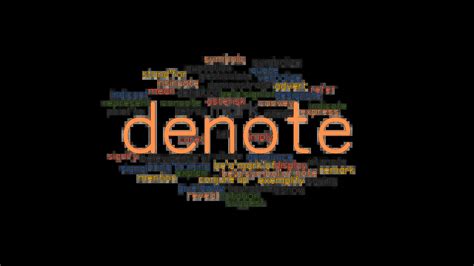 Another Word For Denote