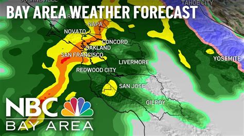 Another forecast for Bay Area rain comes with “high confidence” from meteorologists