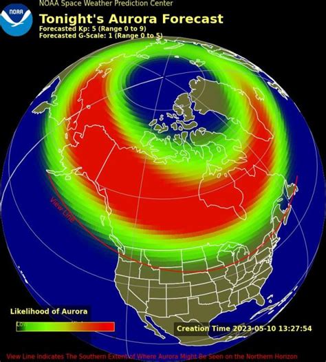 Another solar storm may bring northern lights to US Wednesday, Thursday