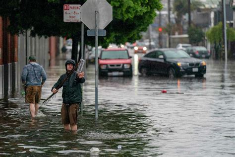 Another storm takes aim at rain-soaked Southern California; winds expected to topple trees