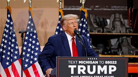 Another suit to disqualify Trump under the Constitution’s ‘insurrection’ clause is filed in Michigan