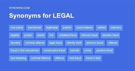 Another word for legally. Things To Know About Another word for legally. 