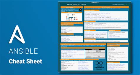 Ansible Cheat Sheet DevOps Quickstart Guide Edureka