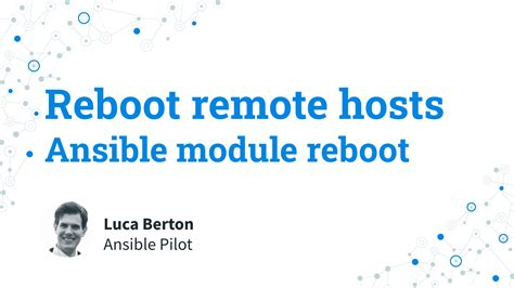 Ansible reboot when changed.  Ansible reboot module was introduced in Ansible ...