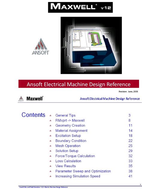 Ansoft maxwell 2d v12 user guide. - 2015 225 hp mercury outboard efi manual.