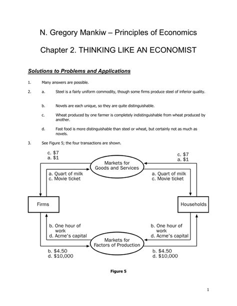 Answer Key For Principles Of Economics Gregory