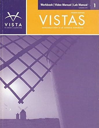 Answer Key For Vistas 4th Edition