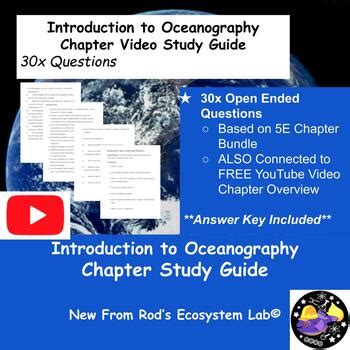 Answer Key Investigation Manual Oceanography