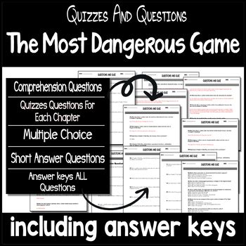 Answer Key To The Most Dangerous Game