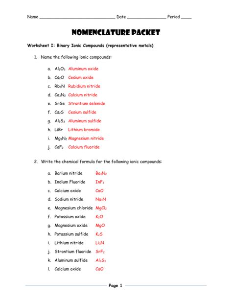 Answer Murray Compounds Ionic Stephen C Key