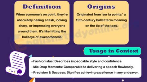 Answer Point Meaning