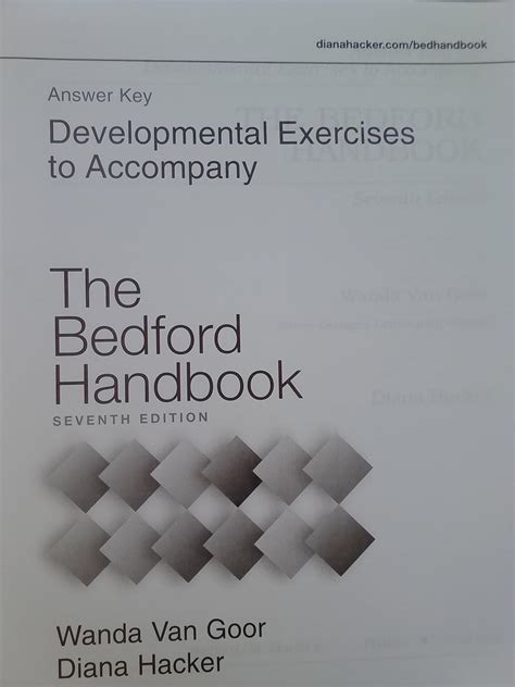 Answer key developmental exercises ta the bedford handbook. - Glencoe earth science study guide answers.