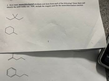 Answered: How many monochlorinated products… bartleby