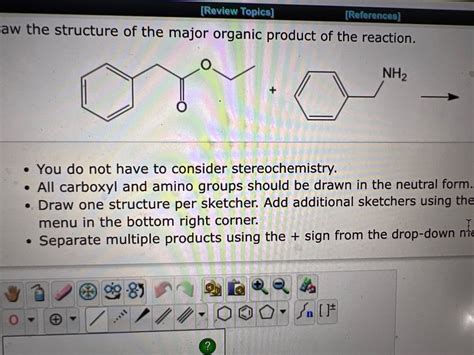 Answered Draw the structures of organic… bartleby