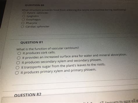 Answered QUESTION 80 What structure prevents… bartleby