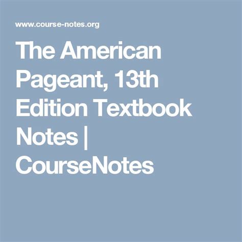 Answers 13th Workbook American Edition Download Pageant