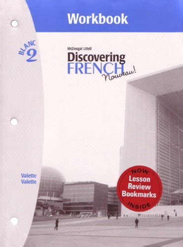 Answers Discovering Workbook French Unit Blanc 4