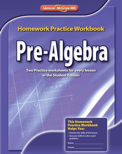 Answers Mcgraw Practice Algebra Hill Homework Pre