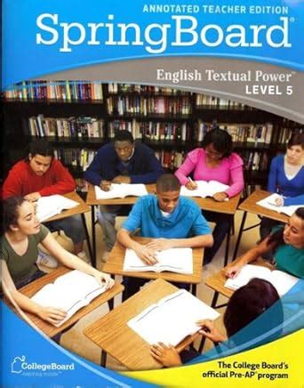 Answers To Springboard English 5 Teacher Edition