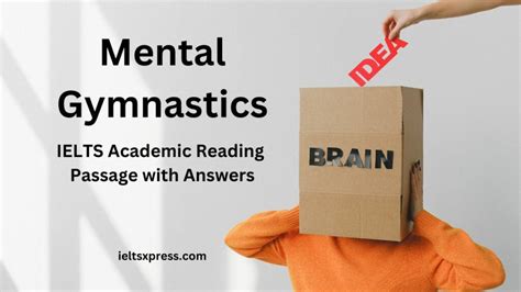 Answers for Mental Gymnastics - IELTS reading practice test