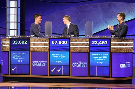 Answers for jeopardy tonight. One further scheduling note for this evening: The ninth and final Celebrity Jeopardy! quarter-final, between Cari Champion ( Sportscenter anchor), Brendan Hunt ( Ted Lasso ), and B.J. Novak ( The Office) will take place tonight at 8:00pm (7:00 Central) on ABC. (As always, a separate post will be created for that). 