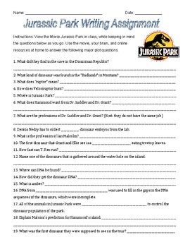 Answers to jurassic park study guide. - Reproduction and developement study guide answers.