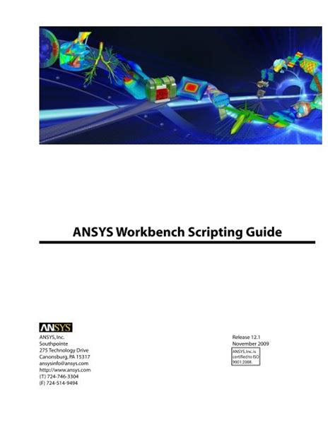 Ansys Workbench Scripting Guide Customer Portal Ansys